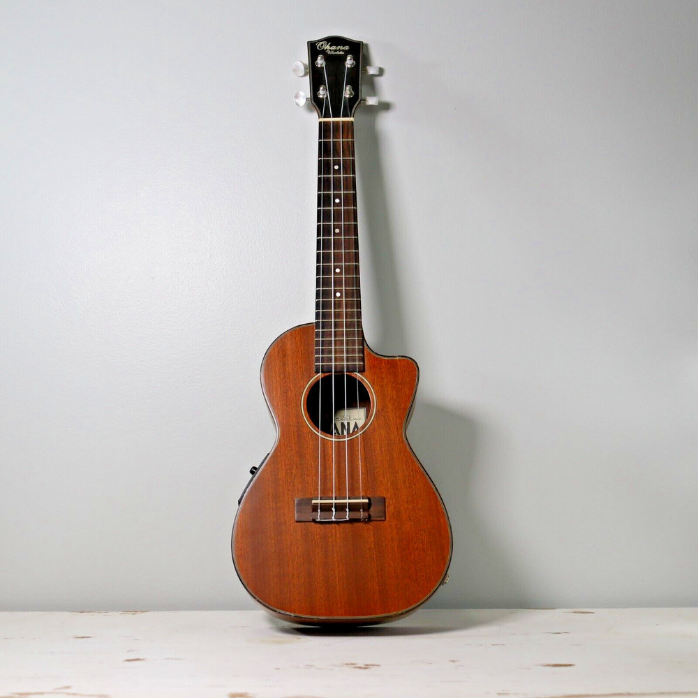 Ohana CK-35 All Solid Satin Finish Mahogany Concert Ukulele​​